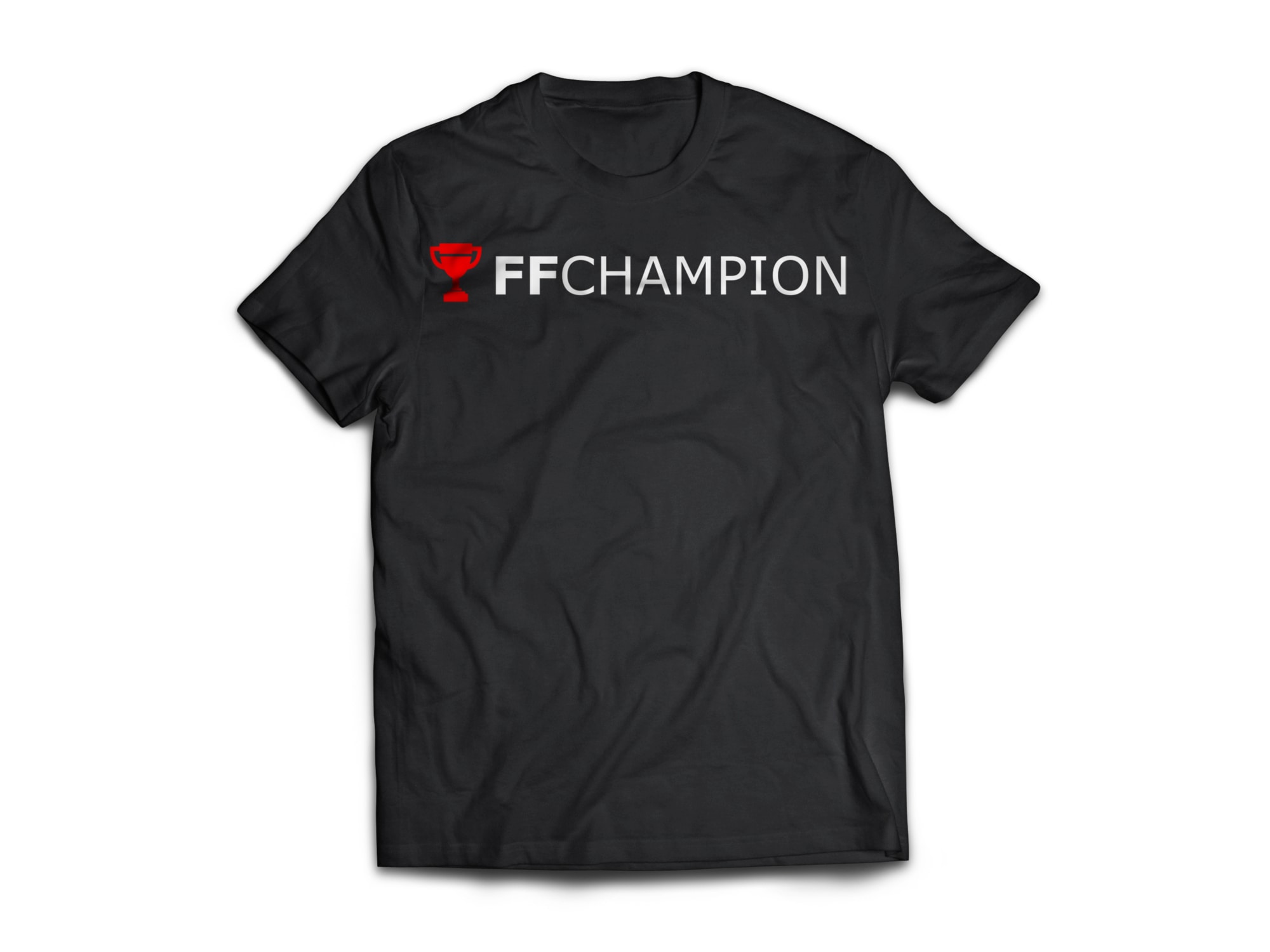 FF CHAMPION Logo T-Shirt (Black) – FF CHAMPION